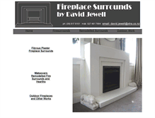 Tablet Screenshot of fireplacesurrounds.co.nz